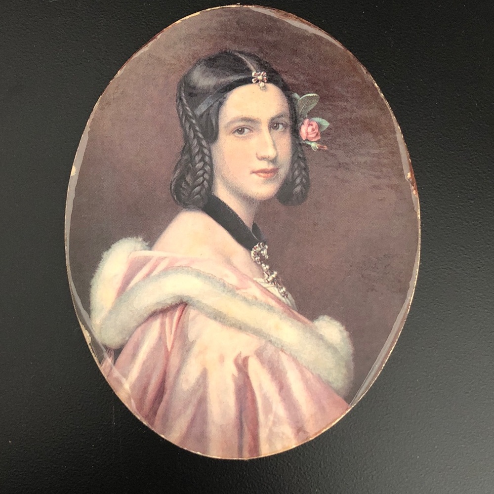 Vintage Portrait Art Print of Lady Jane Erskine